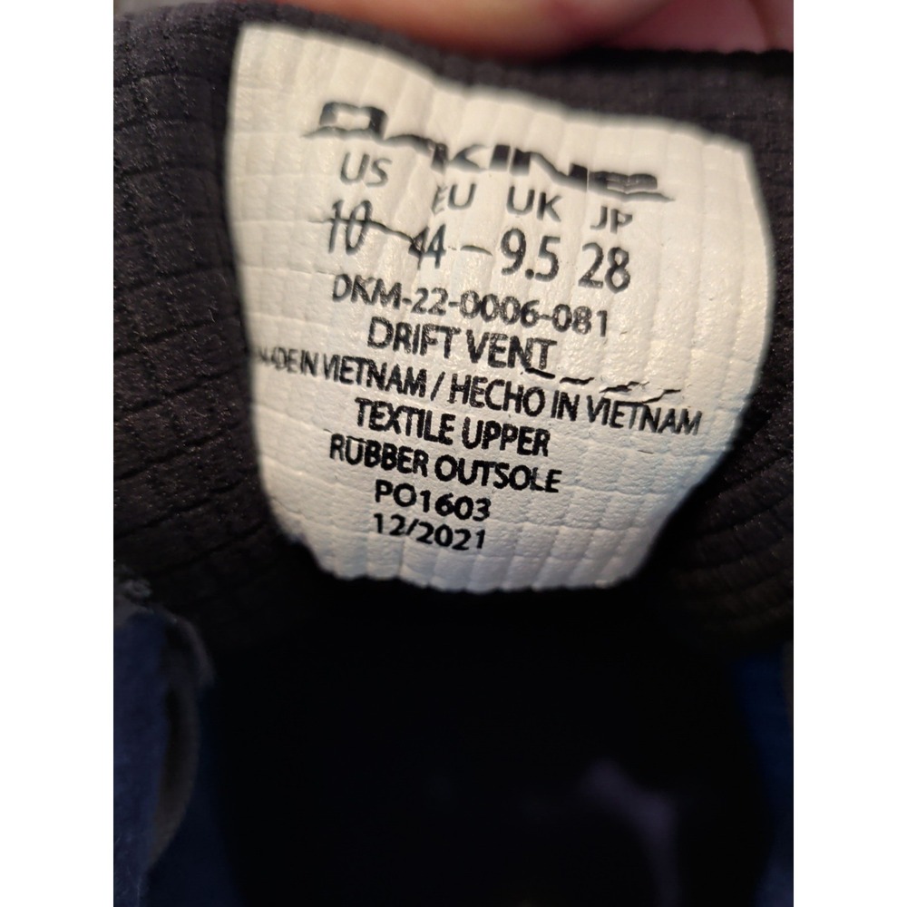 Dakine Camo Drift vent Men's Mountain Bike Shoes Size 10 US - Picture 6 of 7